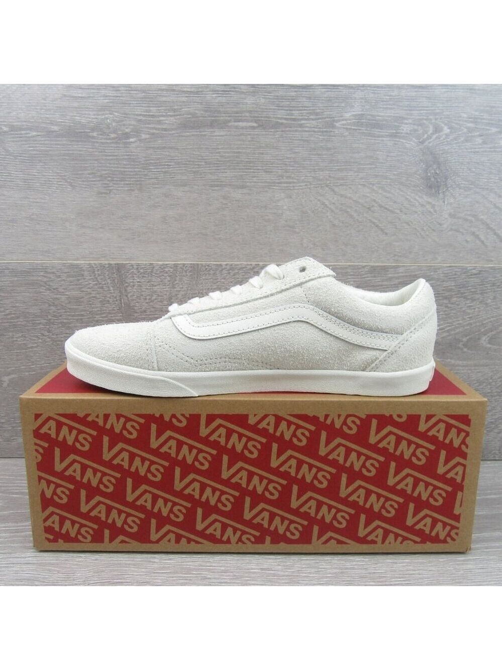 Vans Old Skool Lowpro Shoes Mens Size 6 / Womens Size 7.5 White NEW - Picture 3 of 14